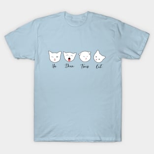 Un Deux Trois Cat T-Shirt